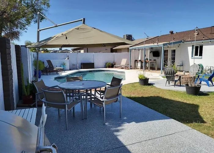 Holiday home 4br With Private Pool Great Wifi And Easy Access To Tempe And Downtown Mesa